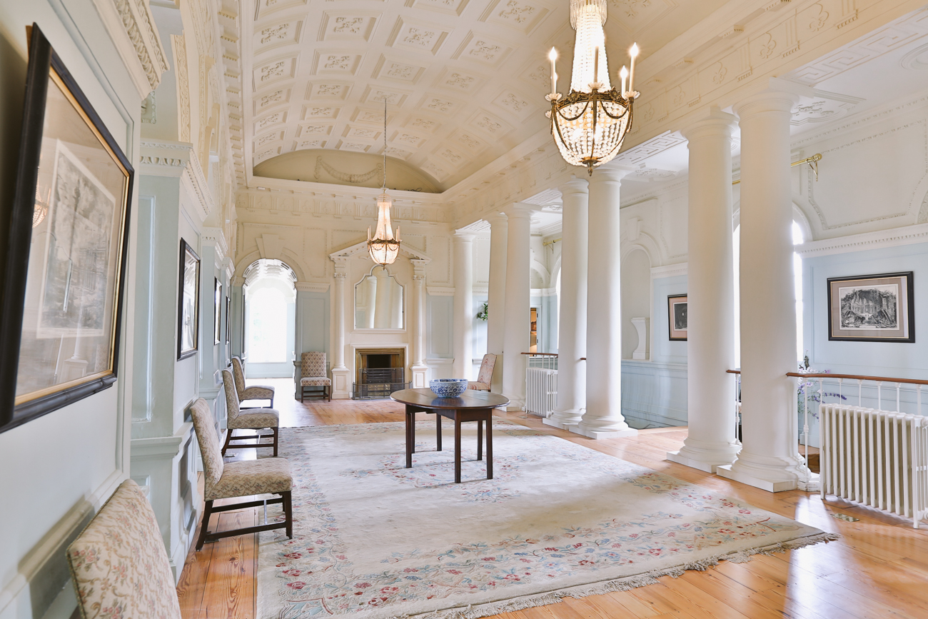 Reception area in Gloster House