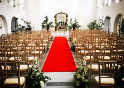Gloster House on-site wedding cerermony